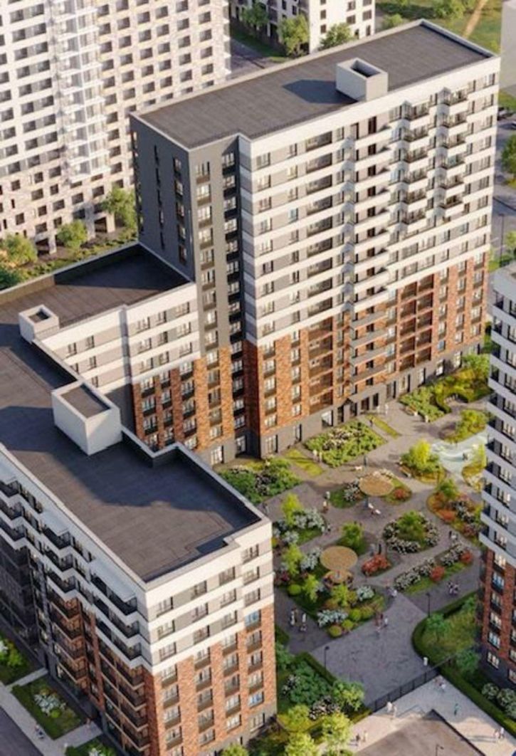 1-комн квартира в новом доме Цветочная ул