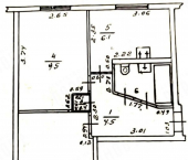 2-комн, 39.9кв м, этаж 2/5 Волоколамский пр-кт, 7к2
