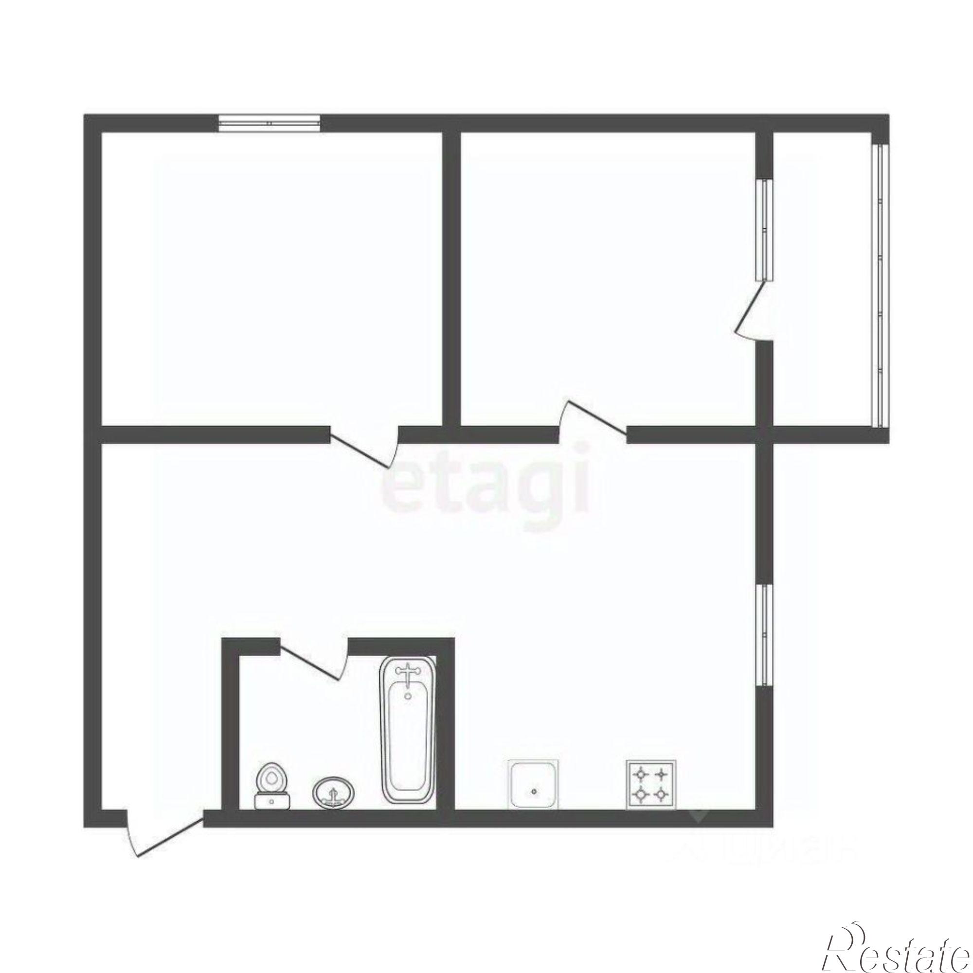 Купить квартиру за 4 850 000 рублей на проспект Победы, 30/17