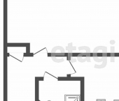 1-комн, 31кв м, этаж 1/5 бульвар Цанова, 33