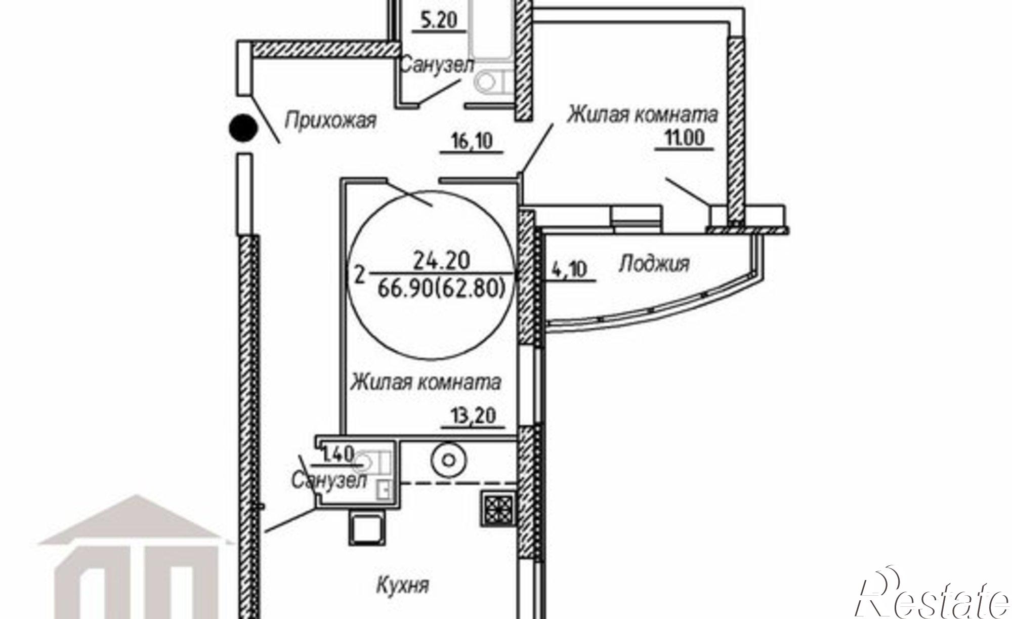 Купить квартиру за 6 623 100 рублей на ул Спартака, 2