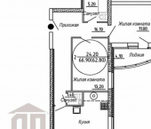 2-комн, 67 кв м, этаж 9/12 ул Спартака, 2