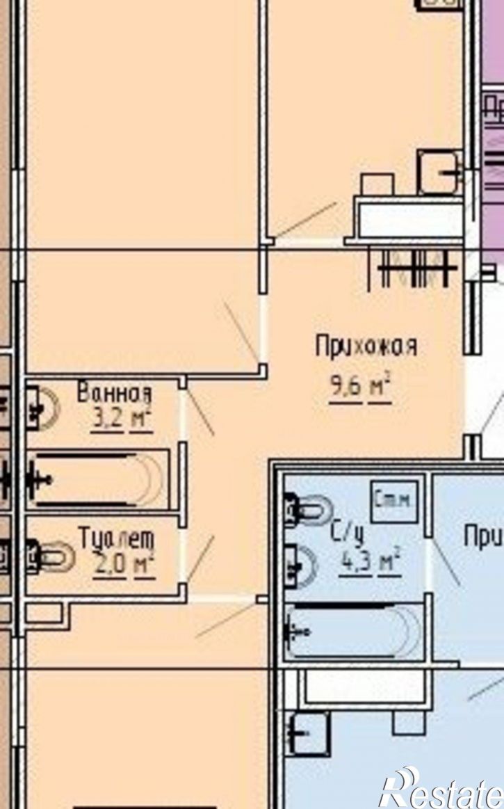 2-комн квартира улица 15 лет Октября, 52 к1,  д. 52 к1