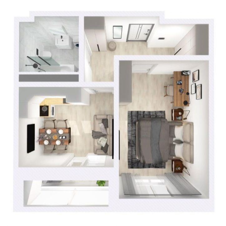 1-комн квартира в новом доме Оснабрюкская ул, 22/1