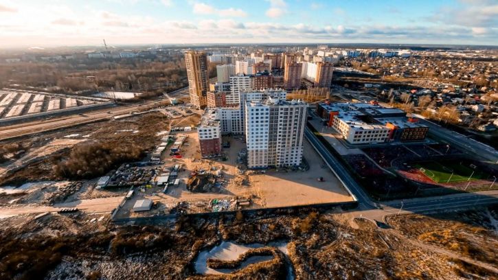 3-комн квартира в новом доме Цветочная ул