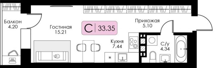 Студия Коминтерна ул, 95К