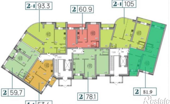 2-комн квартира ул Спартака, 2,  д. 2