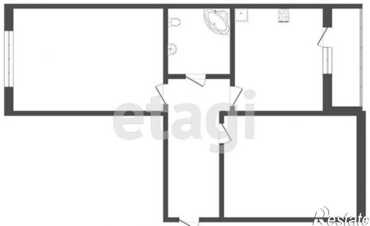 2-комн квартира ул Оснабрюкская, 14,  д. 14