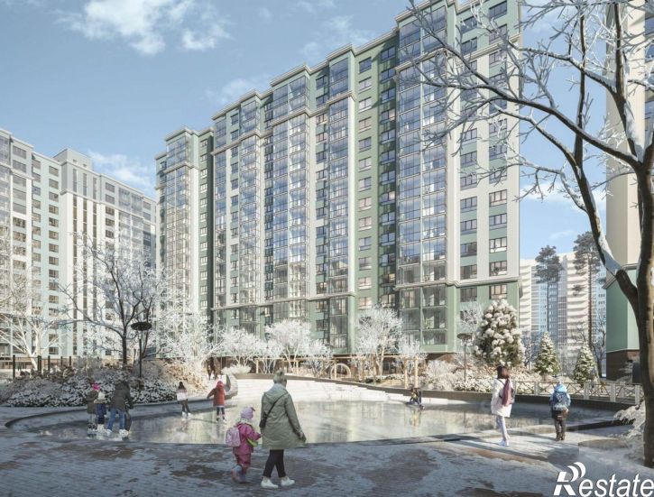 2-комн квартира в новом доме улица Левитана, 72А