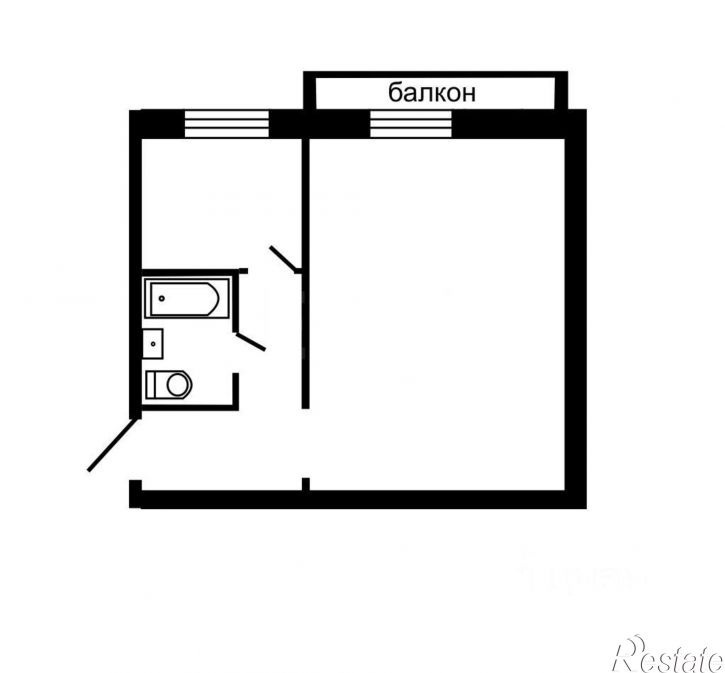 1-комн квартира пр-кт Николая Корыткова, 8,  д. 8