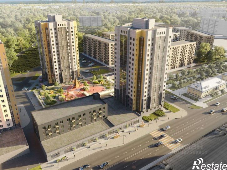 2-комн квартира в новом доме улица Коминтерна, 91 к2,  д. 91 к2