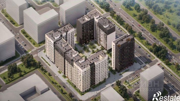 3-комн квартира в новом доме улица Левитана, 46