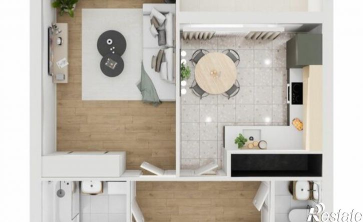 1-комн квартира улица Левитана, 76Б
