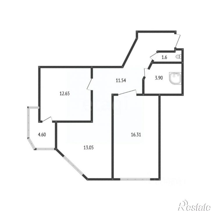 2-комн квартира ул Оснабрюкская, 32,  д. 32