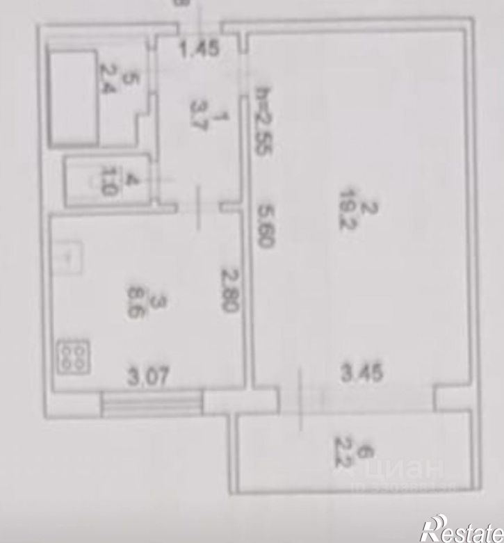 1-комн квартира ул Зинаиды Коноплянниковой, 24,  д. 24