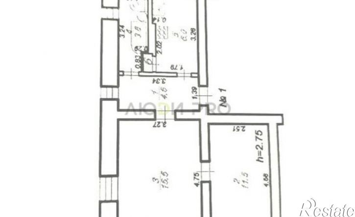 2-комн квартира Боровой пр-д, 6,  д. 6
