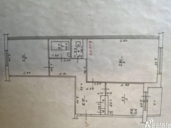 2-комн квартира ул Луначарского, 12,  д. 12