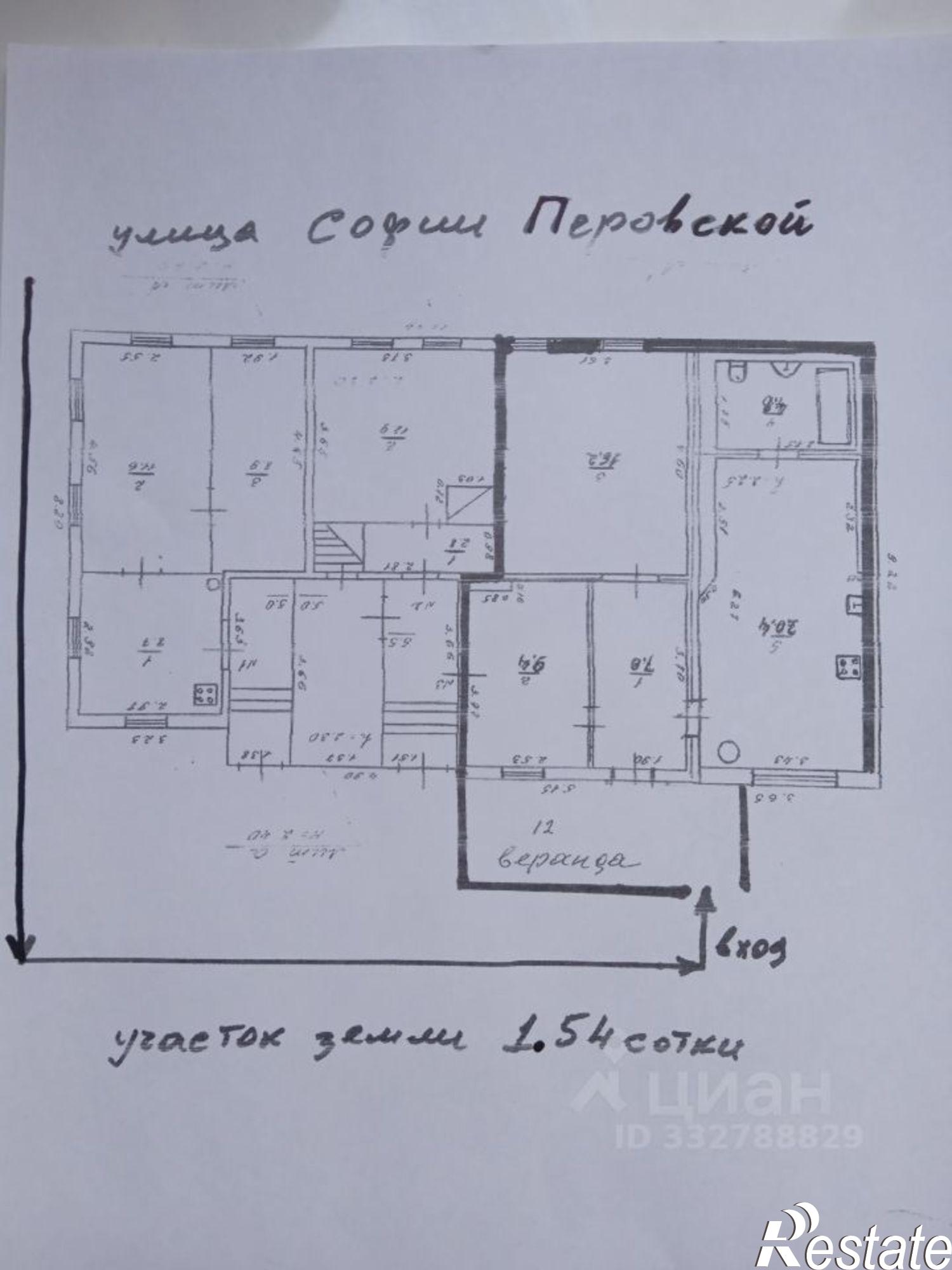 Купить дачу, дом, коттедж за 3 900 000 рублей на ул Софьи Перовской, 21