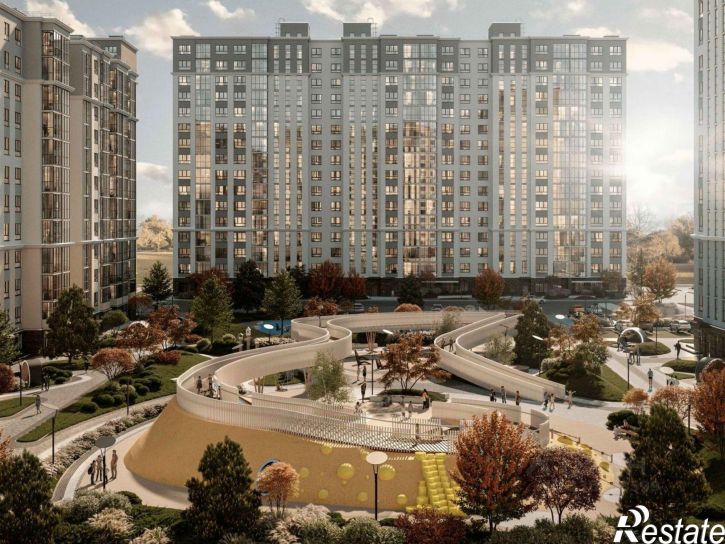 3-комн квартира в новом доме улица Левитана, 46