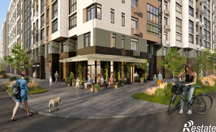 1-комн квартира в новом доме ул Левитана, 95а,  д. 95а