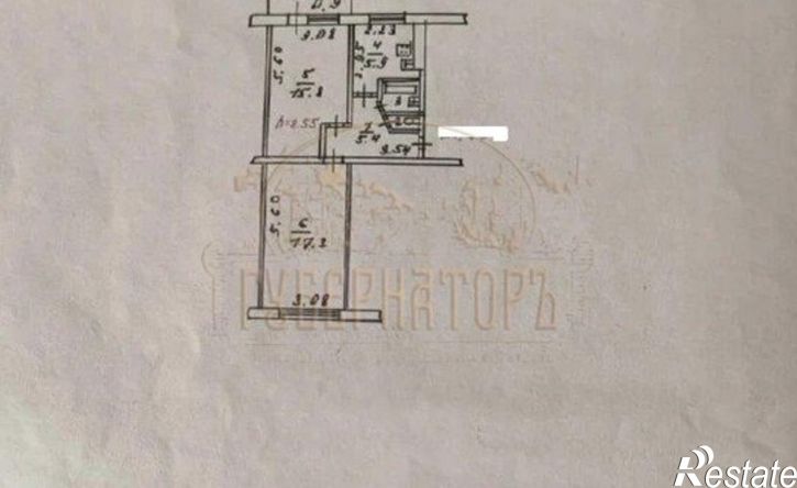 2-комн квартира Мигаловская наб, 5а,  д. 5а