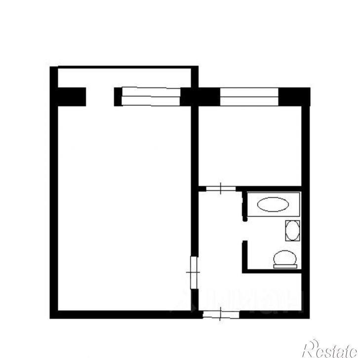 1-комн квартира Зеленый пр-д, 41,  д. 41