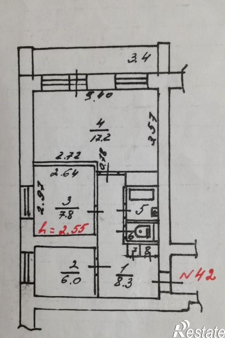 2-комн квартира ул Паши Савельевой, 15 2,  д. 15 2,  к. 2