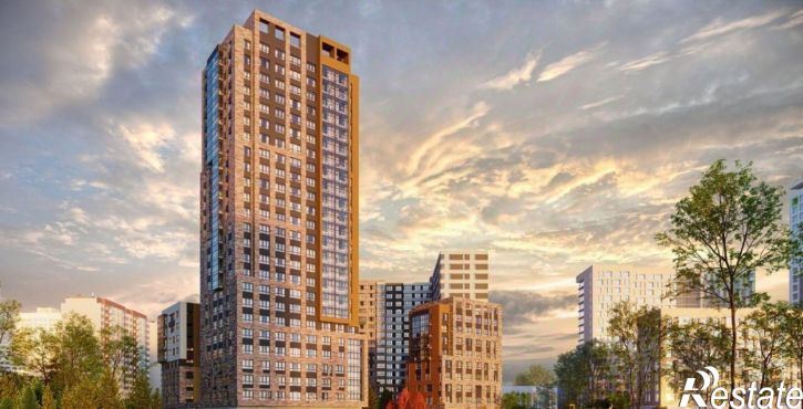 1-комн квартира в новом доме микрорайон Соминка