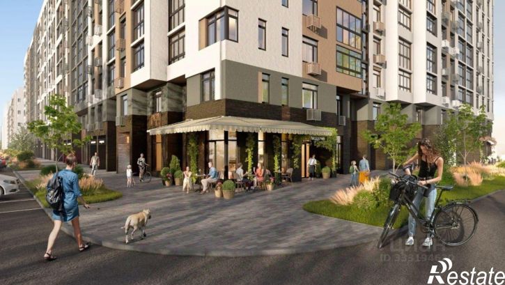 1-комн квартира в новом доме ул Левитана, 95а,  д. 95а