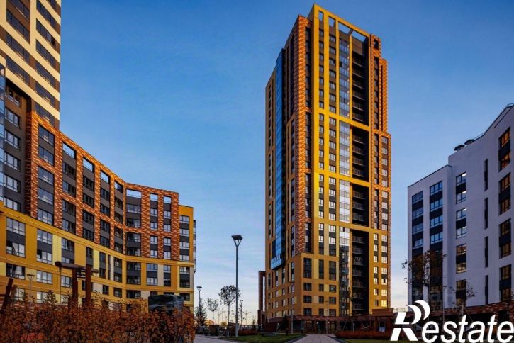 2-комн квартира в новом доме Цветочная улица, 1А,  д. 1А